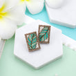 Load image into Gallery viewer, Palm Leaves Earrings - Maple