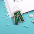 Load image into Gallery viewer, Banana Leaf Earrings - Maple