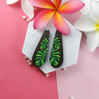 Load image into Gallery viewer, Long Monstera Leaves Earrings - Walnut