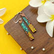 Load image into Gallery viewer, Pineapple Bar Earrings - Cherry